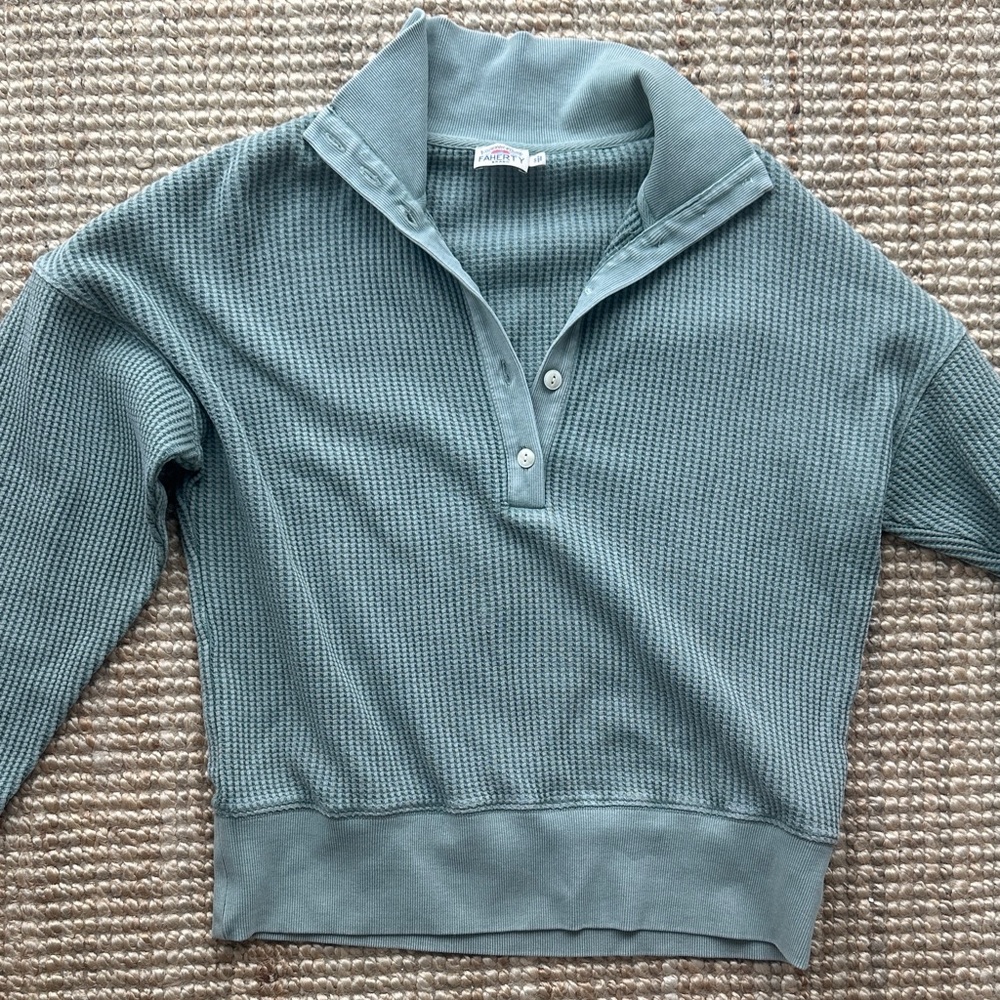 Father Ty  Waffle Knit Pullover